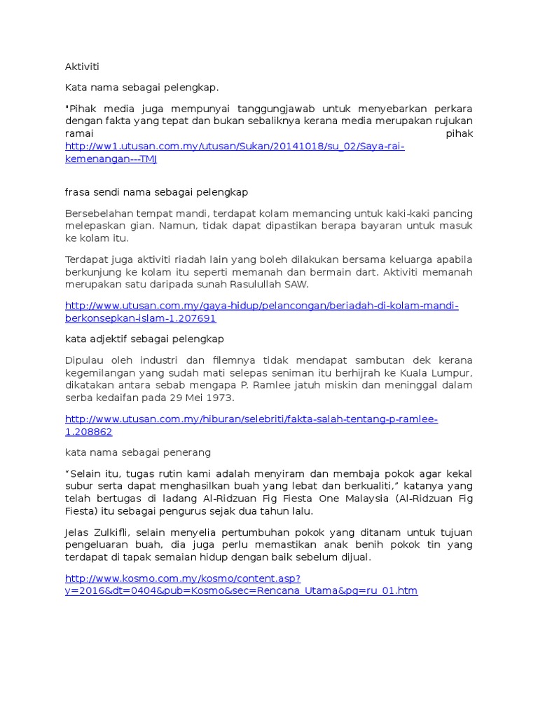 Aktiviti Sintaksis  PDF