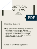 Electrical Systems: Almarez, Inbentan, Joy Gabriel, Russell A