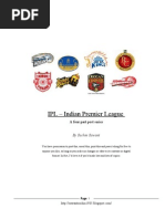Download IPL- Indian Premier League _ Read  Share by Sachin Sawant SN3094745 doc pdf