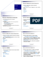 Curs 03 - Alocare Dinamica. Date Si Functii Statice PDF