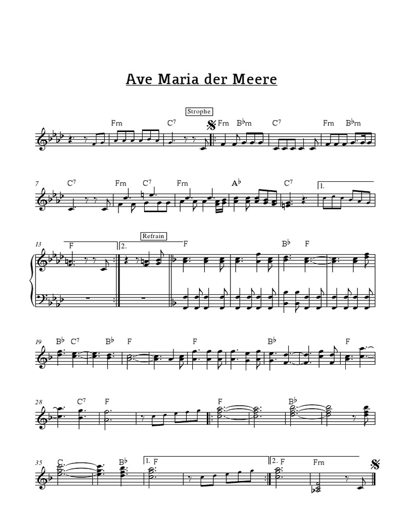 Ave Maria Der Meere
