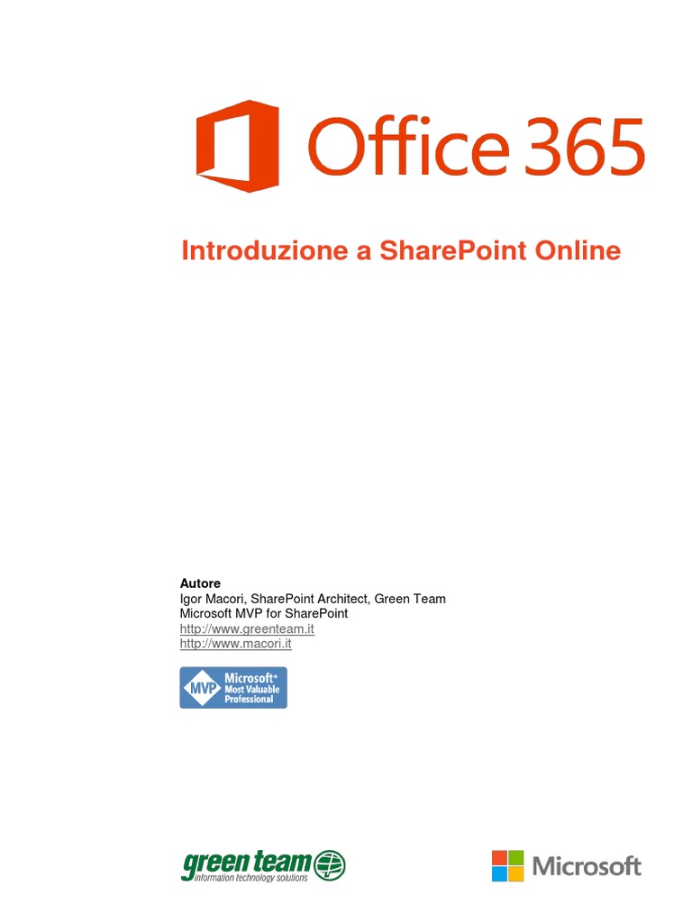 Introduzione A SharePoint Online | PDF
