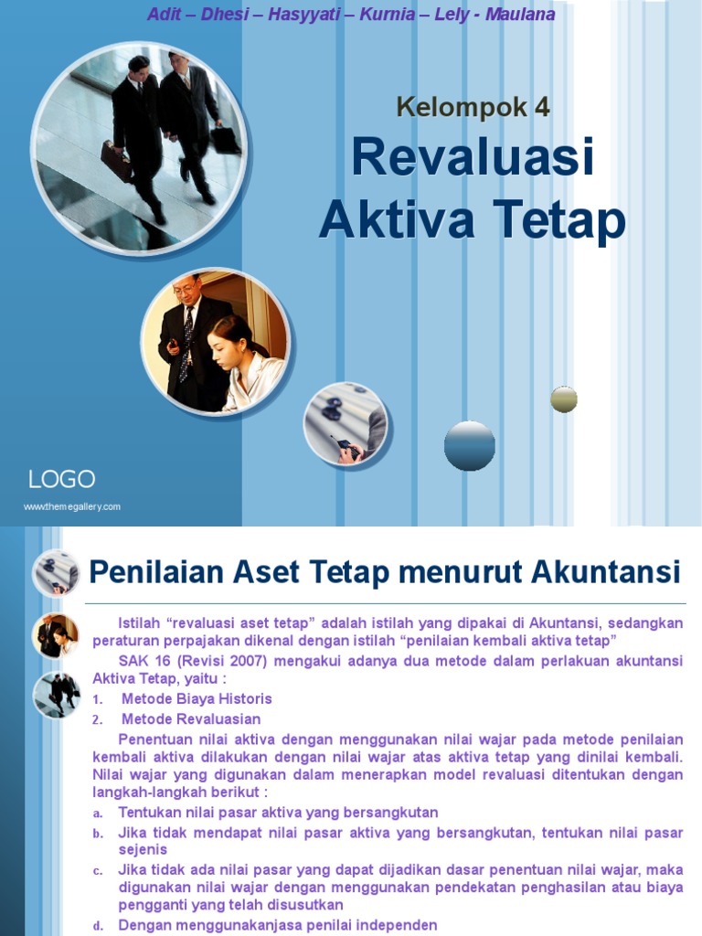 Pajak Revaluasi Aset Tetap Ppt