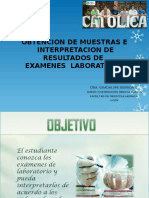 5. Obtención de Muestras de Laboratorio