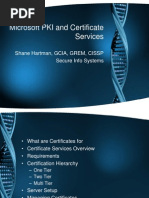 Microsoft PKI and Certificate Services