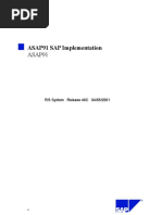 ASAP91 SAPImplementation