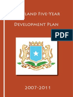 Puntland Five-Year Development Plan - 2007-2011