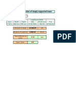 Calculation of Deflection