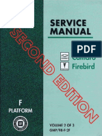 1998 Chevrolet Camaro & Pontiac Firebird Service Manual Volume 2