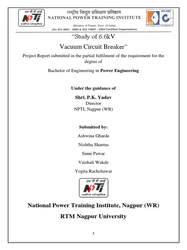 Vacuum Circuit Breaker Electric Arc Power Physics