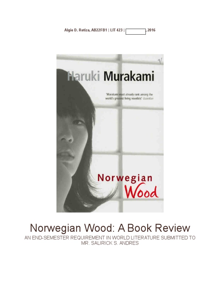 norwegian wood book review reddit