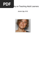 Download Philosophy on Teaching Adult Learners by Jessie Upp by Jessie Upp MS SN30953018 doc pdf
