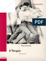 Astor Piazzolla - SHEET - 6 Tangos - Meditango, Undertango, Violentango, Amelitango, Novitango, Tristango
