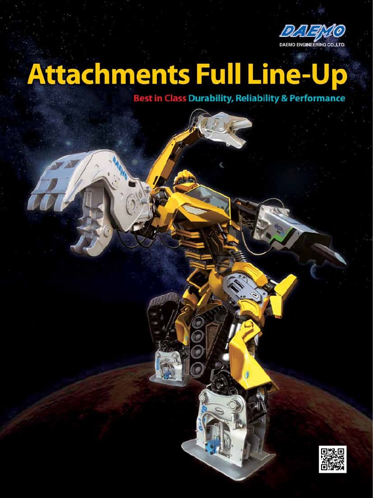 Daemo Rock Breaker Attachments Overview | PDF | Technology & Engineering