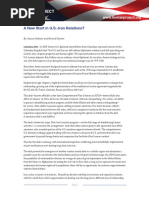 A New Start in U.S.-Iran Relations?