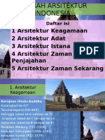 Sejarah Arsitektur Indonesia