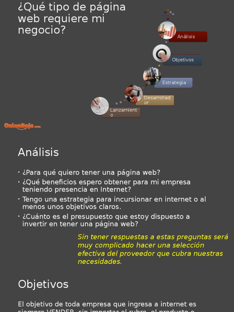 Queti Pode Web Necesita Mi Negocio | PDF | Negocios