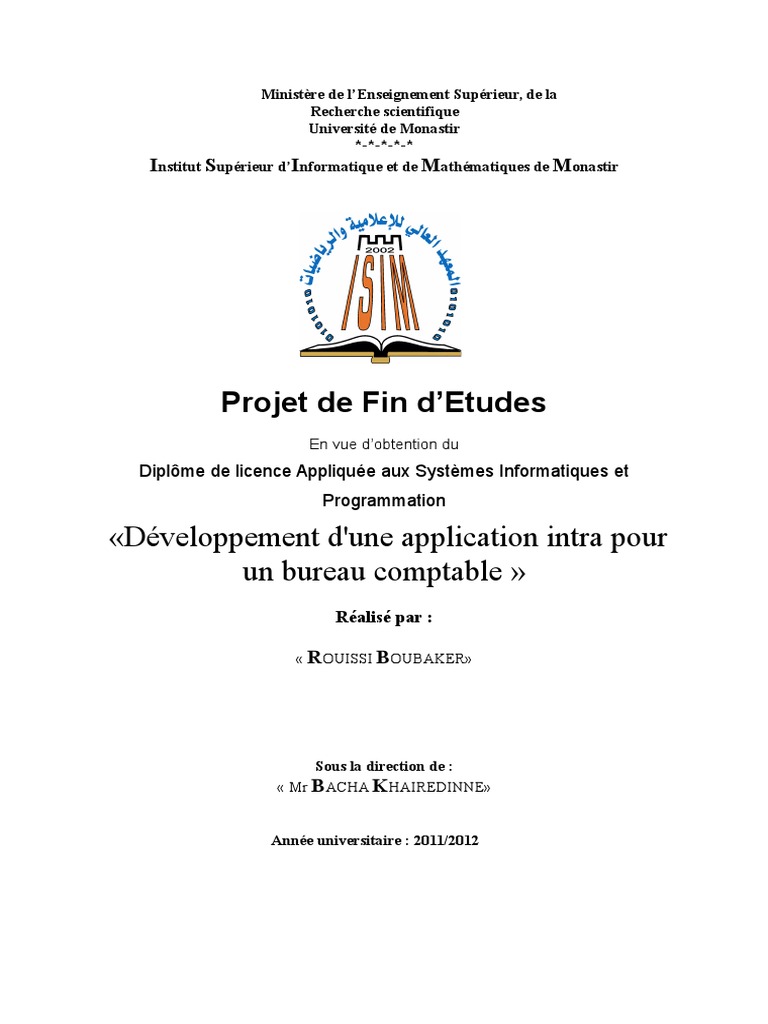 Rapport Pfe  PDF  PHP  Html