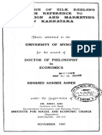 Economics - of - Silk - Reeling - With - Reference - To - Production - and - Marketing - in - Karnataka PDF