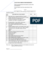 Checklist For Gmdss Endorsement