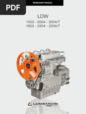 Lombardini ldw 1603 service manual