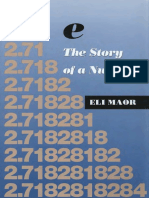 E, The Story of A Number - Eli Maor