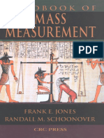 # Handbook of Mass Measurement