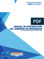 Manual de Organizacion Politica del Gobierno de Matamoros