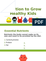 nutrition to grow healthy kids 