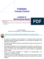 Lecture 3 - Mathematical Model