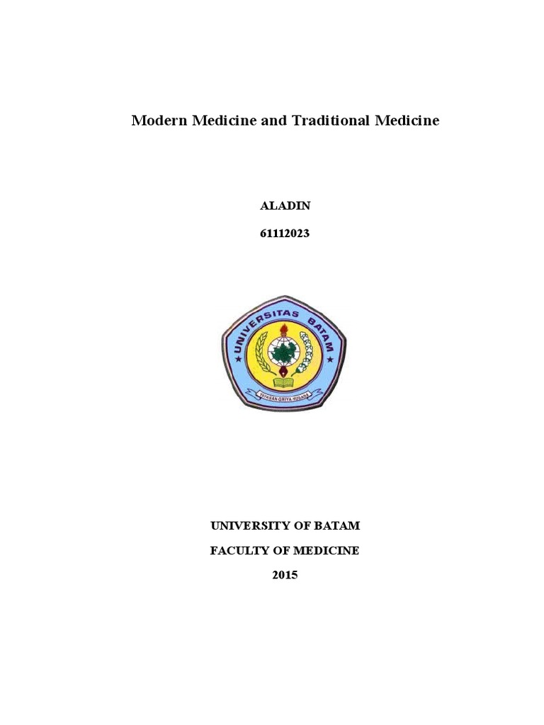Modern Medicine and Traditional Medicine | PDF | Pharmacology | Physician