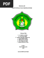 Makalah Pertunjukan Dan Kritik Musik