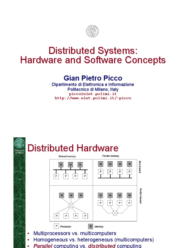 UNIT 6 Hardware & Software Concepts PDF | Download Free PDF | Parallel ...