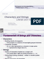 t14ACharactersAndStringVariables Pps