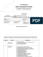 Teorías y Sistemas en Psicología