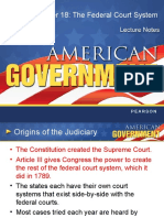 Judicial Branch Lecture Notes
