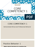 Competency 1