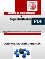 Control de Concurrencia y Seguridad Multinivel