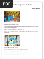 Sugestões de jogos para alfabetização