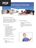 communication disorder