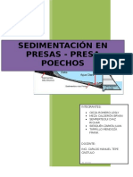 Sedimentacion en Presas Presa Poechos