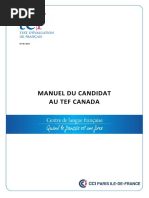 Manuel-candidat TEF CANADA 02-2016