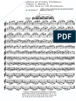 School of Violin Technique Op.1 Book2 For Violin