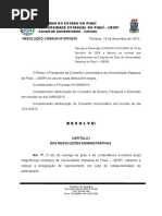 RESOLUÇÕES CONSUN Nº 007/2015