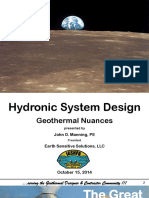 10 16 2014 0830 John Manning Hydronic System Design