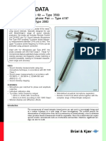 Product Data - Sound Intensity Probe Kit - Type 3599, Sound Intensity Microphone Pair - Type 4197, Dual Preamplifier - Type 2683 (Bp1880)