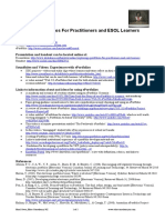 Exploring ePortfolios For Practitioners and ESOL Learners (Handout)