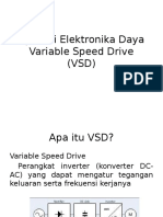 Aplikasi Elektronika Daya Variable Speed Drive (VSD)