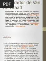 Generador de Van de Graaff