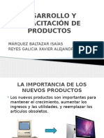 Desarrollo y Capacitación de Productos